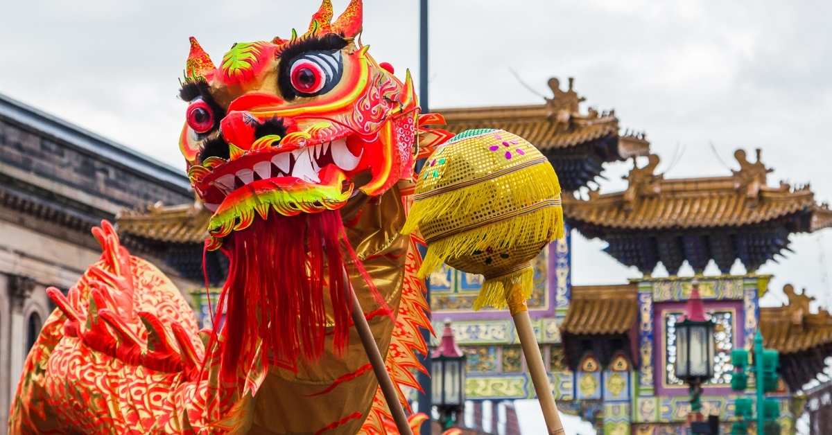 Dragon Dance in Chinatown