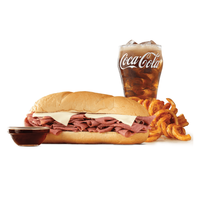 Classic French Dip & Swiss Meal