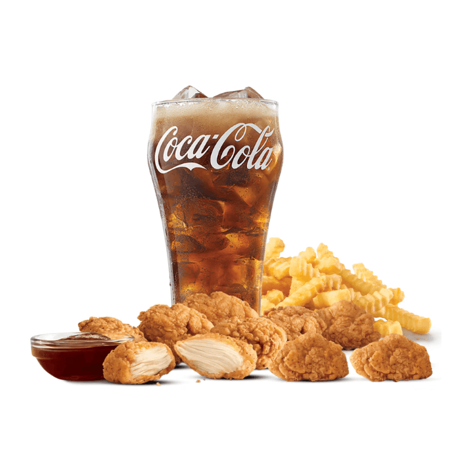 Premium Nine-Piece Chicken Nuggets Meal