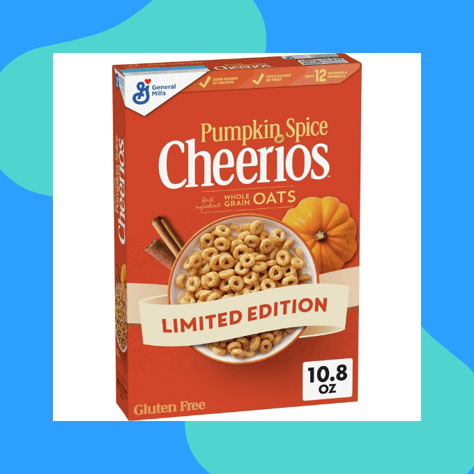Pumpkin spice Cheerios