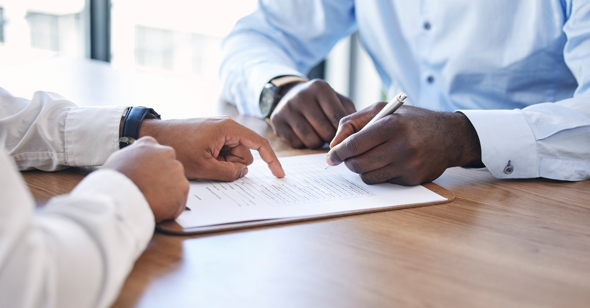 contract with a business man