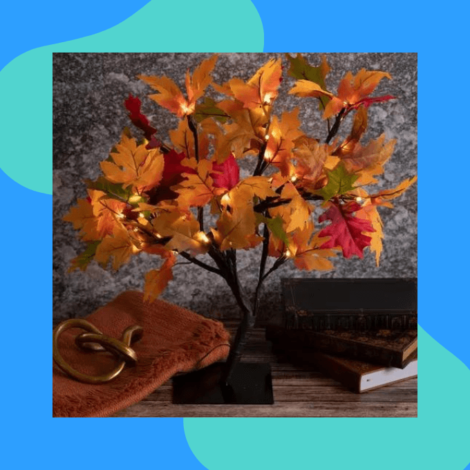 Light up maple tree