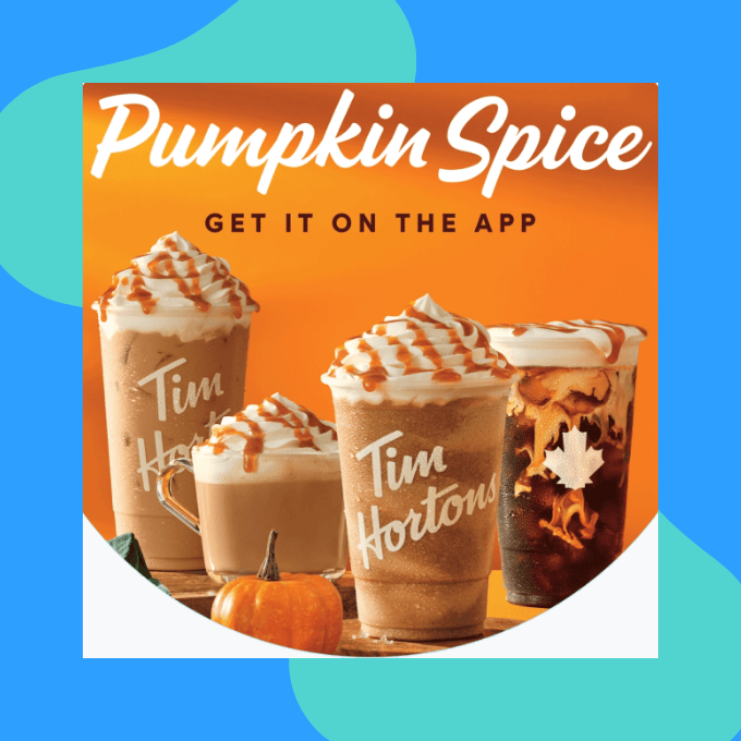 Pumpkin spice coffees