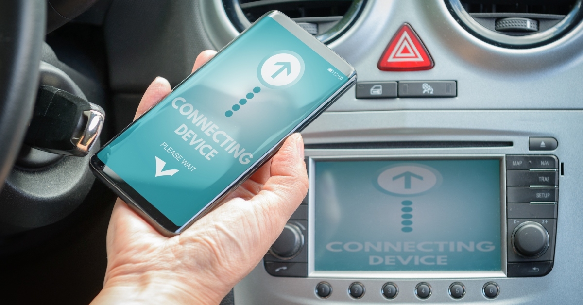 connecting smart phone