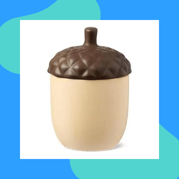Acorn candle