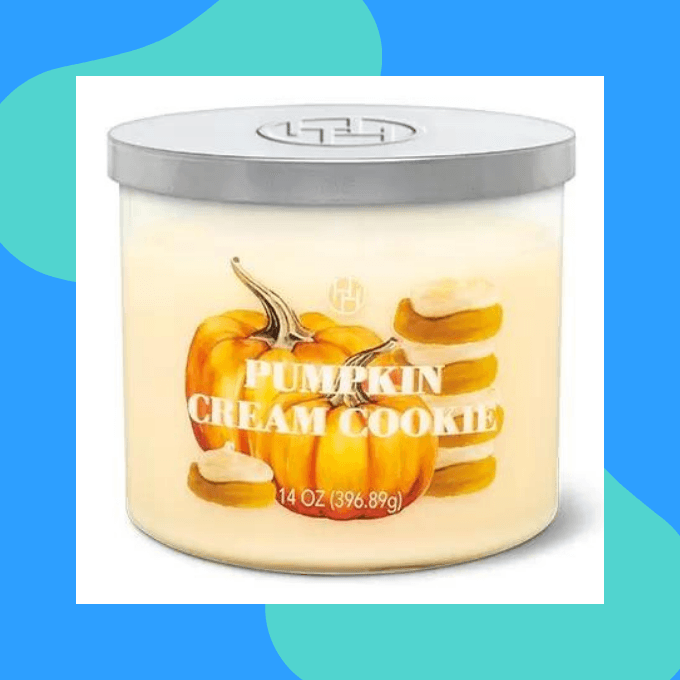 Pumpkin cream cookie candle