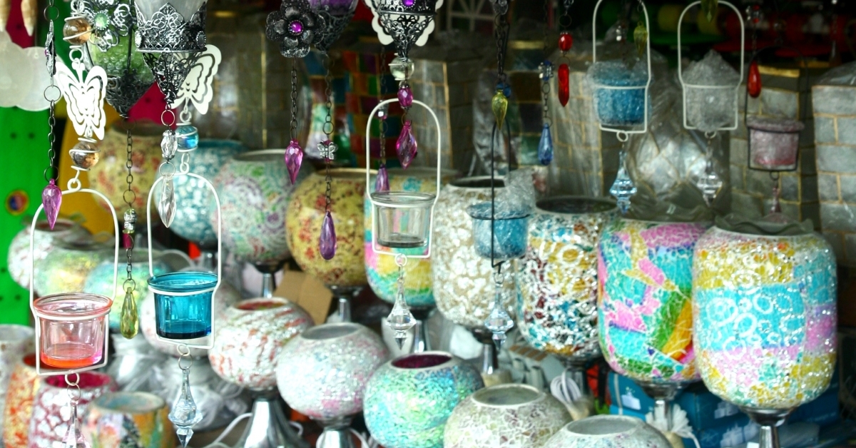 lamps at Dapitan Arcade Manila Philippines