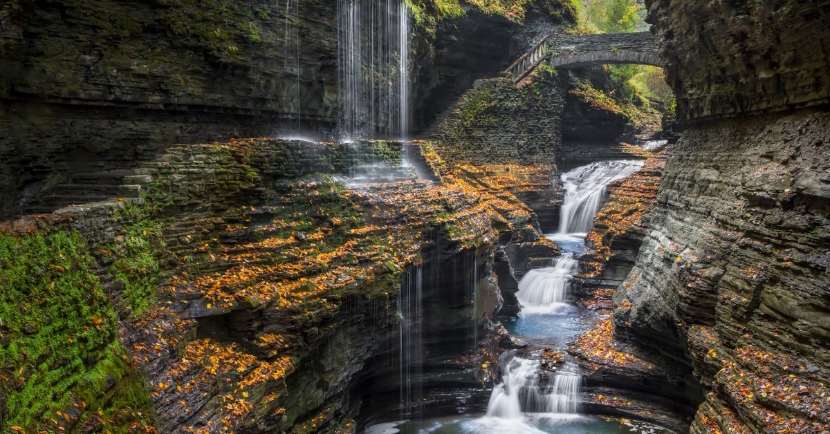 Rainbow Falls Watkins Glen State Park