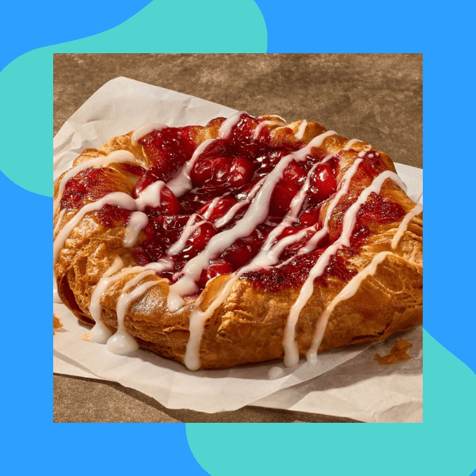 Cherry pastry