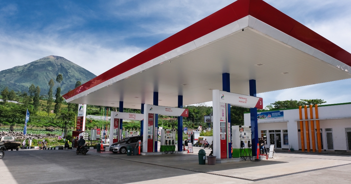 Gas Station in Wonosobo