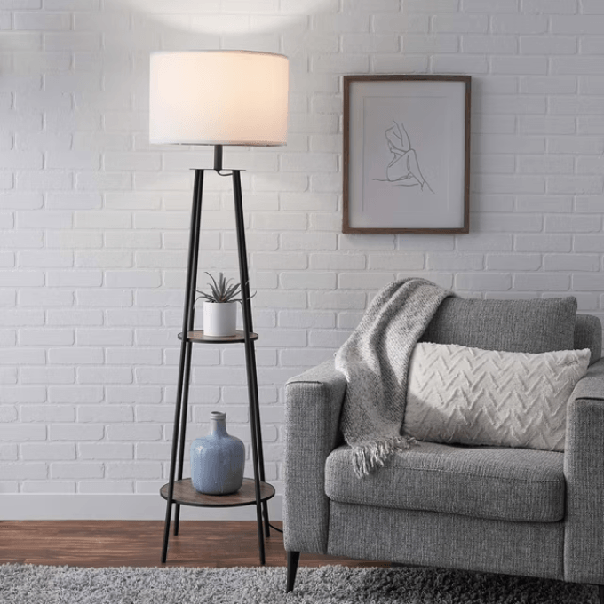 Mid-Century Style Floor Lamp