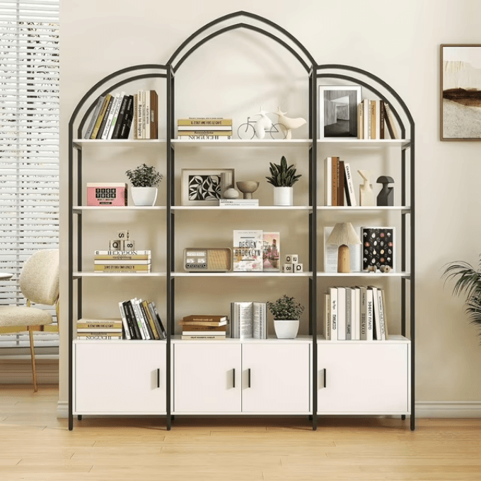 Semoic Arched Bookshelves