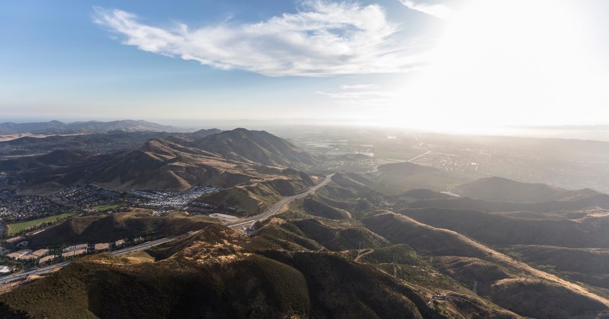 Ventura 101 Freeway Conejo Grade California