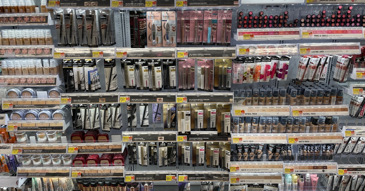 Walmart retail store interior