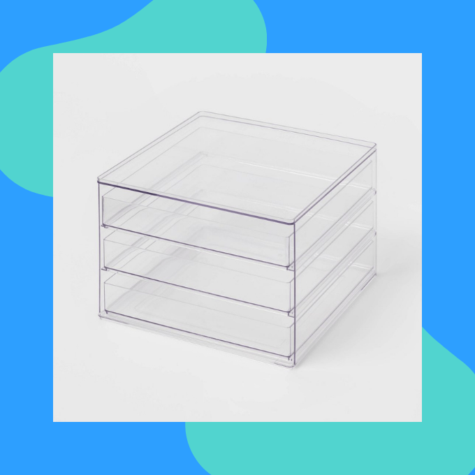 3 drawer storage