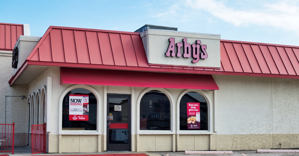 Arby's fast food storefront