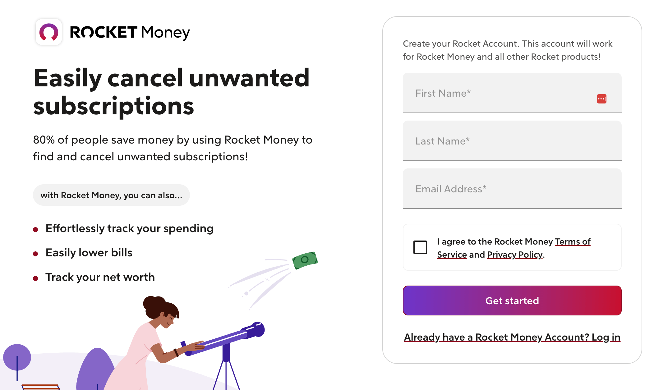 Rocket Money Screenshot