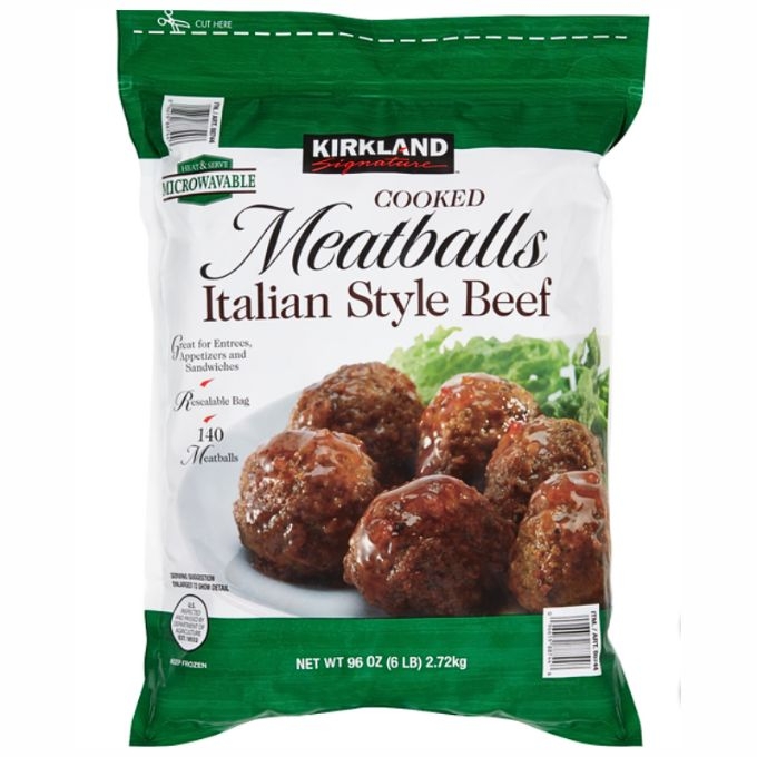 kirkland signature beef meatballs