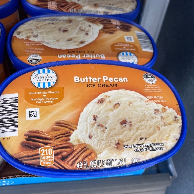 Butter Pecan ice cream