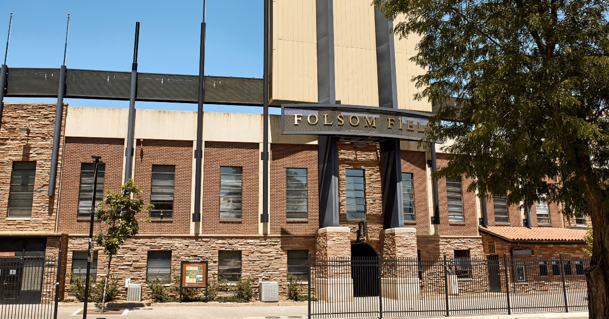 Exterior of Folsom Stadium