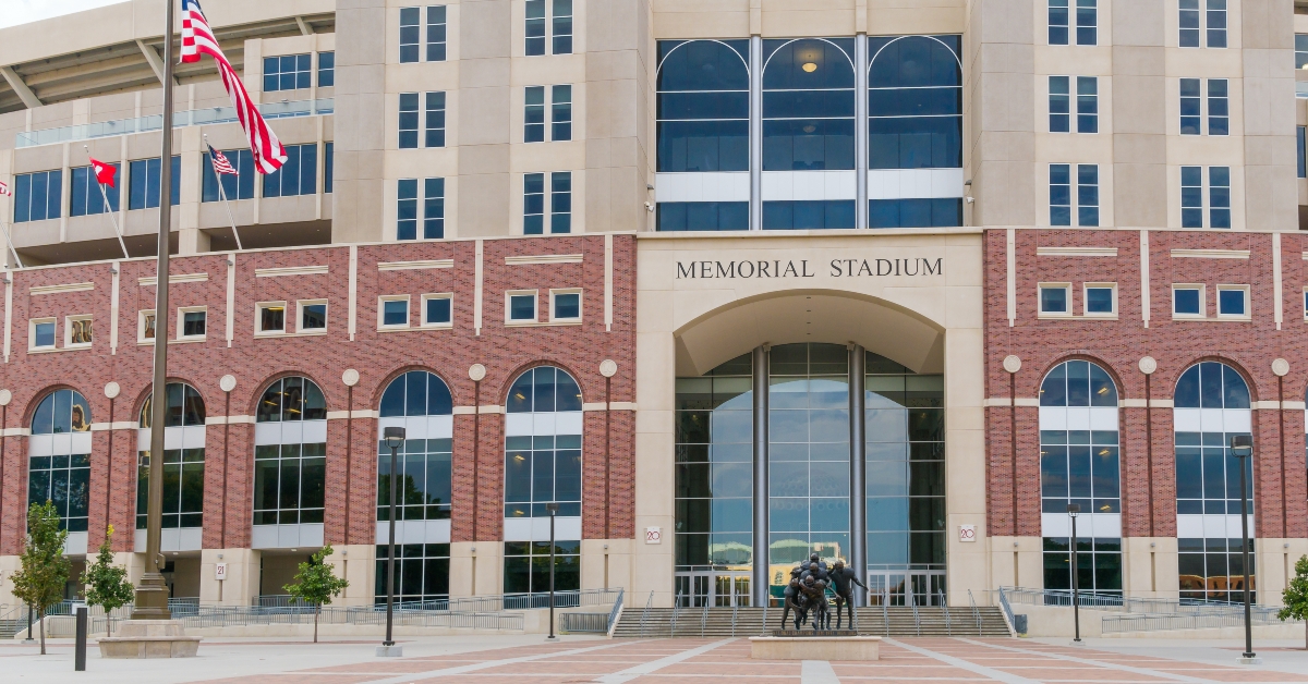 Memorial Stadium on Campus