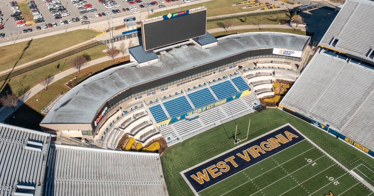 WVU Mountaineers football stadium