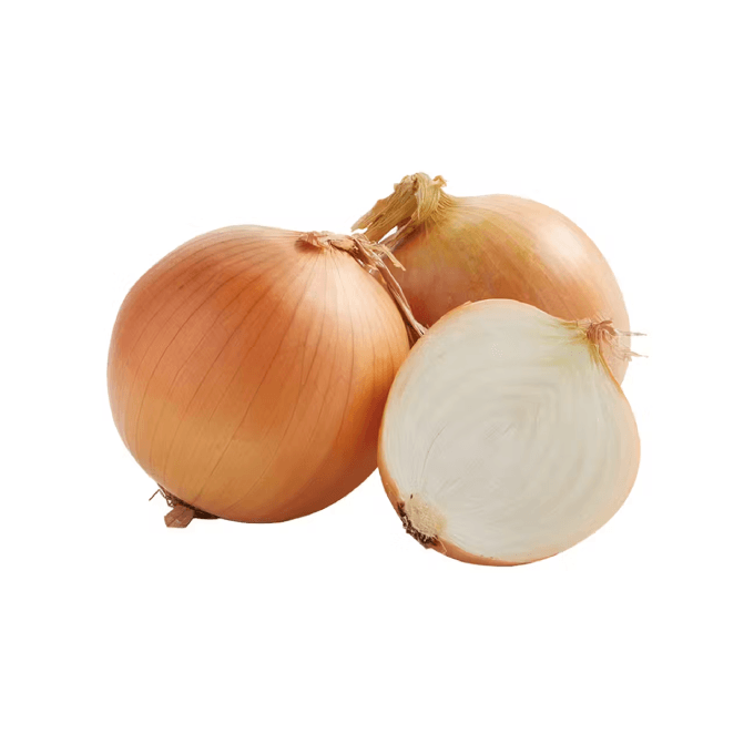 Yellow onions from Aldi