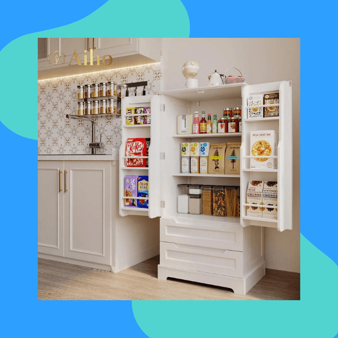 Kitchen pantry cabinet