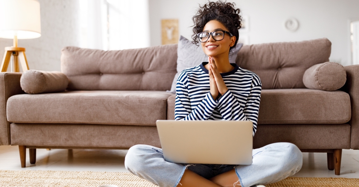  woman doing paperwork