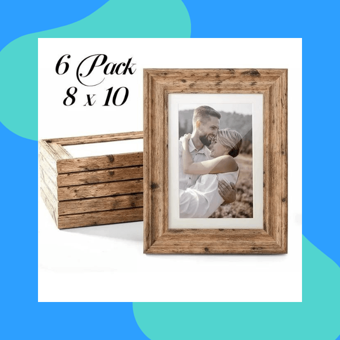 Wood picture frames