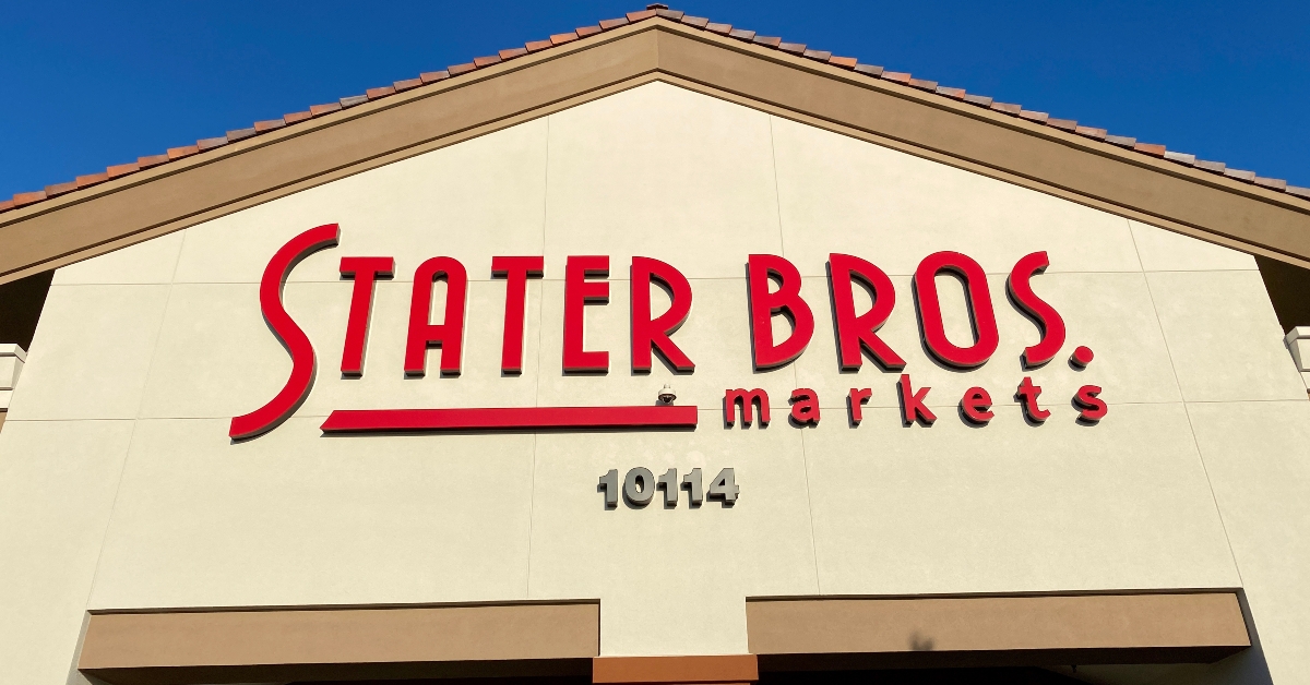 Stater Brothers grocery market exterior