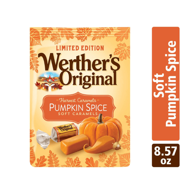 Werther's Original Harvest Pumpkin Spice Soft Caramels