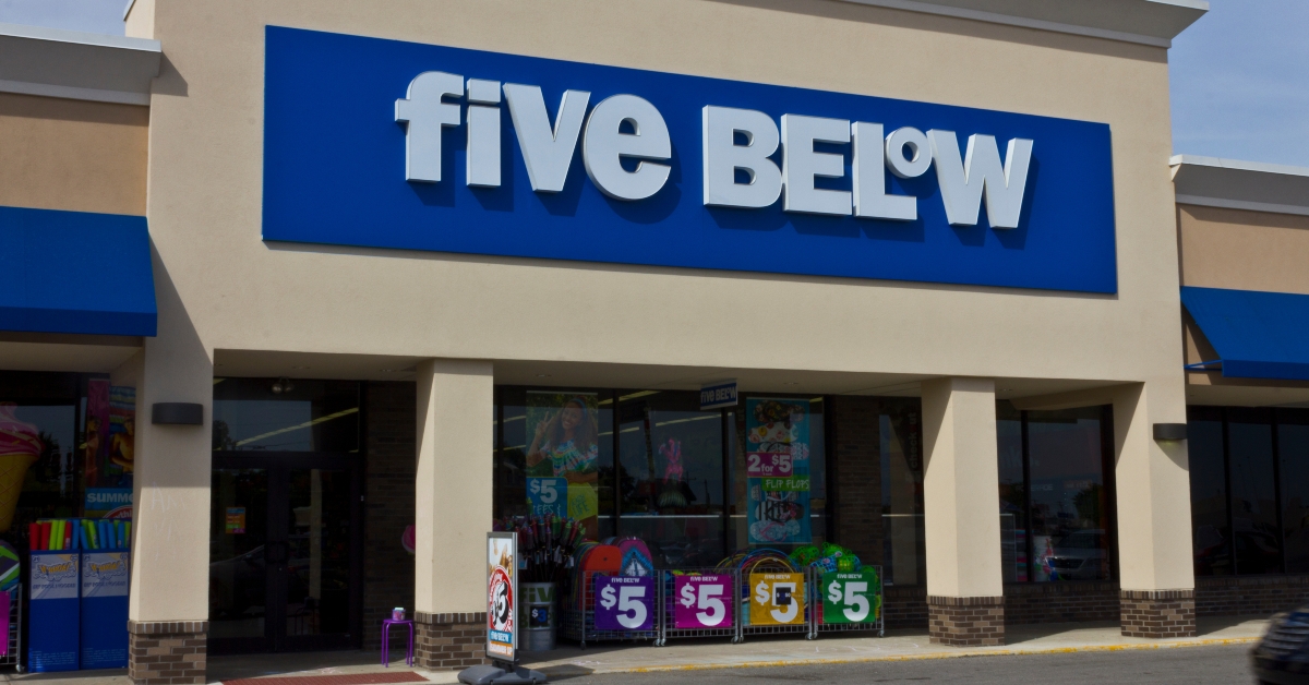 Five Below Retail Store