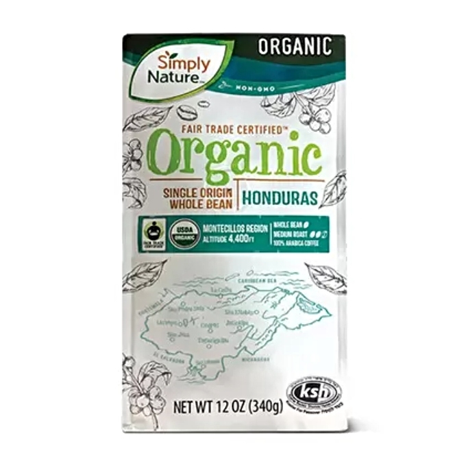 Simply Nature Organic Peruvian Coffee