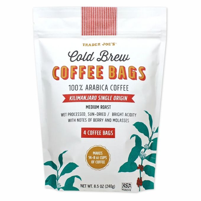 Trader Joe's Cold Brew Coffee Bags