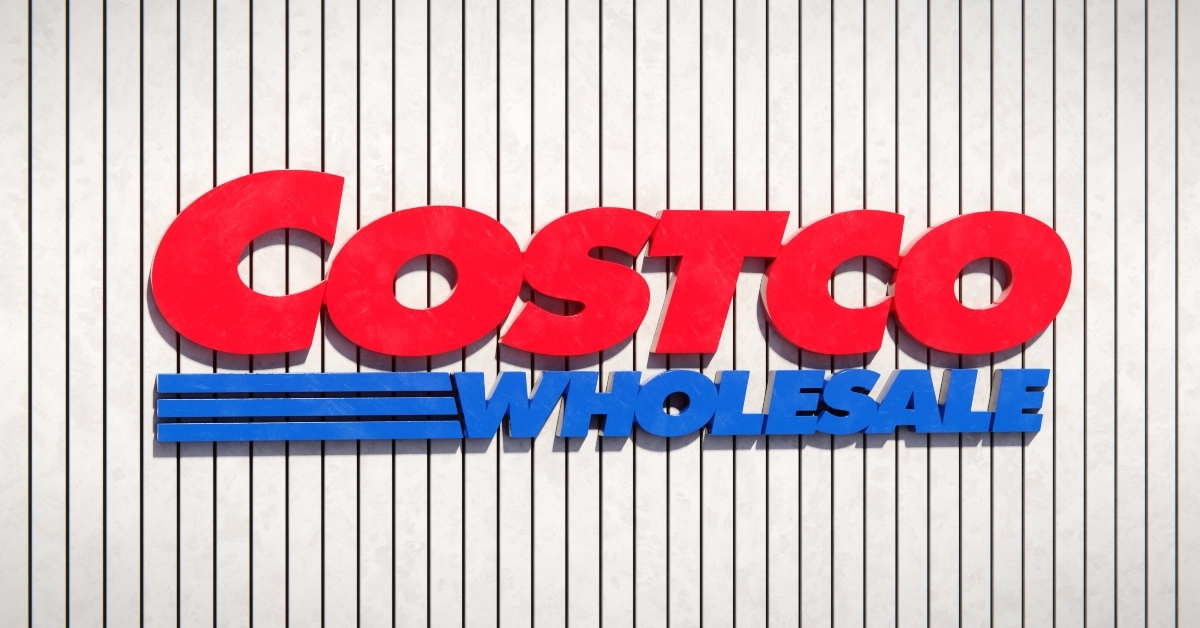 three-dimensional costco sign
