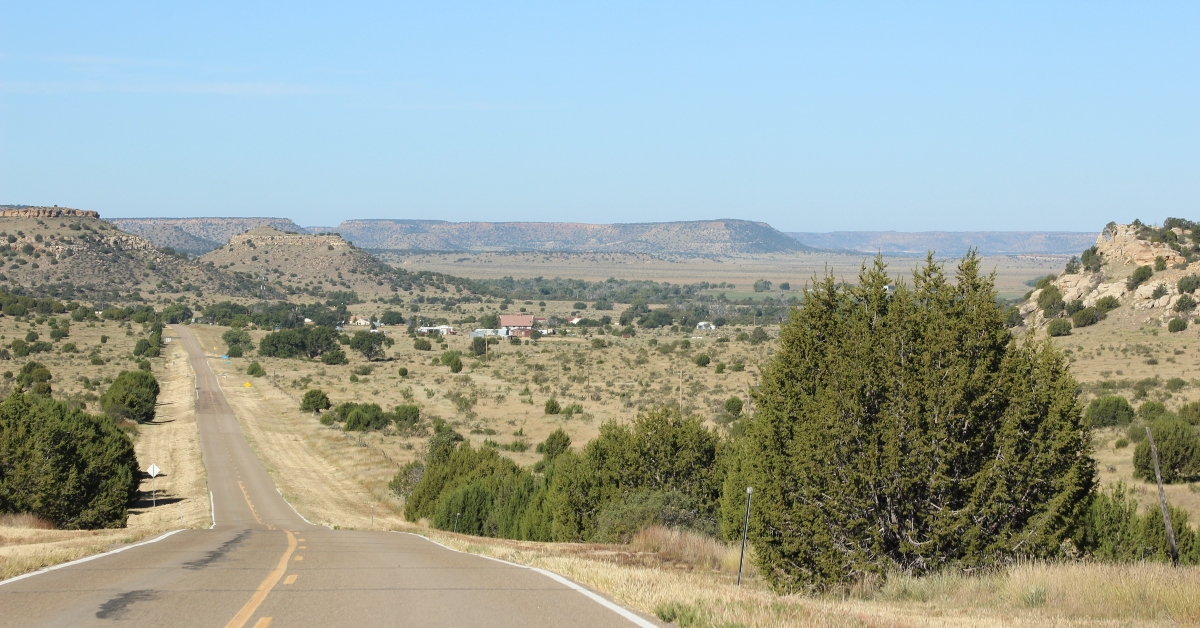 road to black mesa in oklahoma