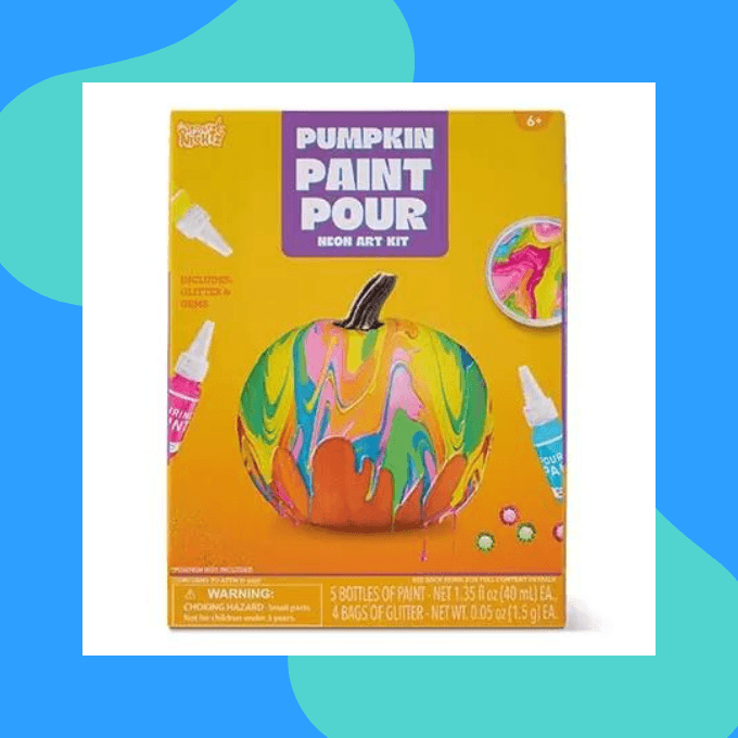 Pumpkin paint pour kit