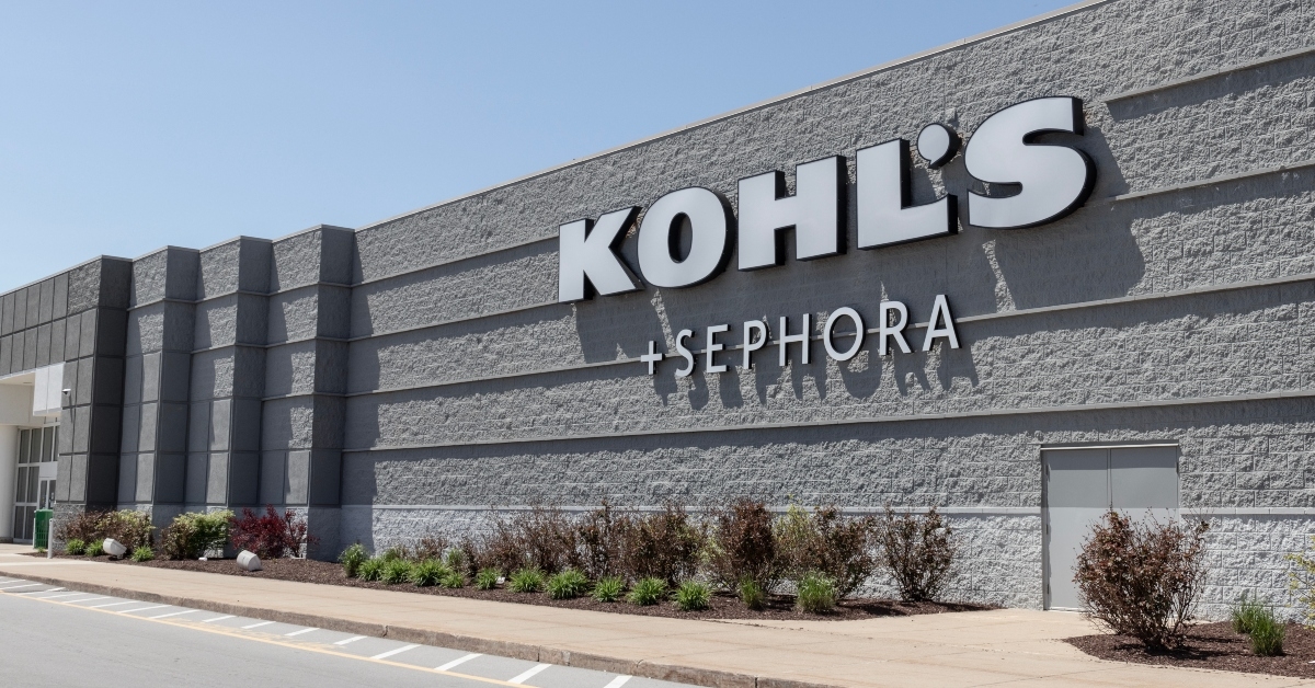 kohls strip mall store