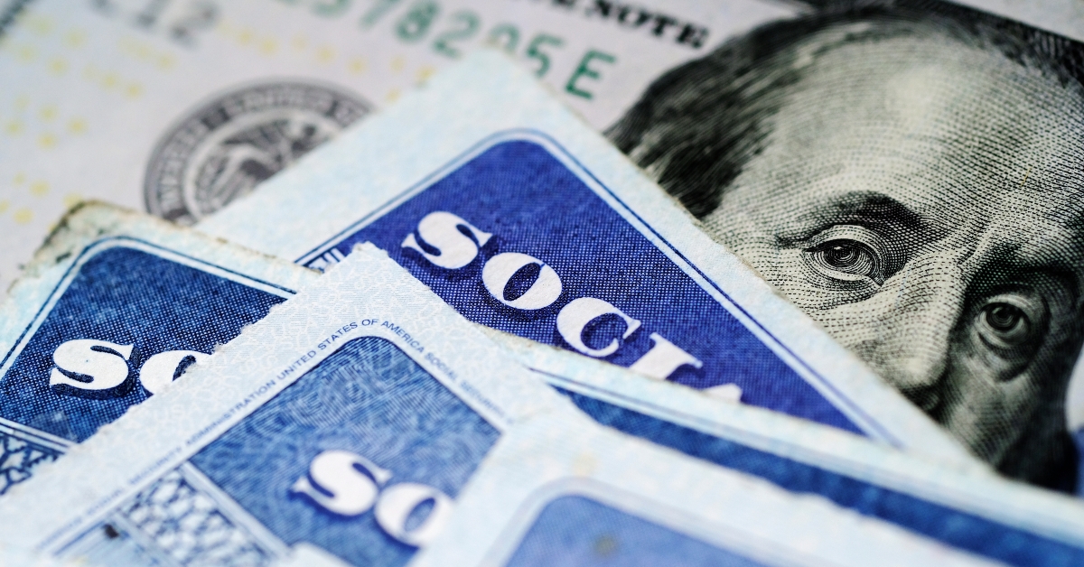 social security cards with hundred dollar