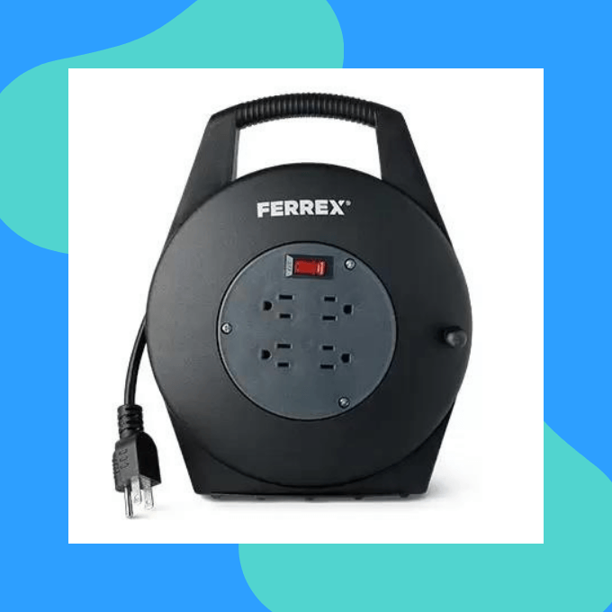 Extension cord wheel
