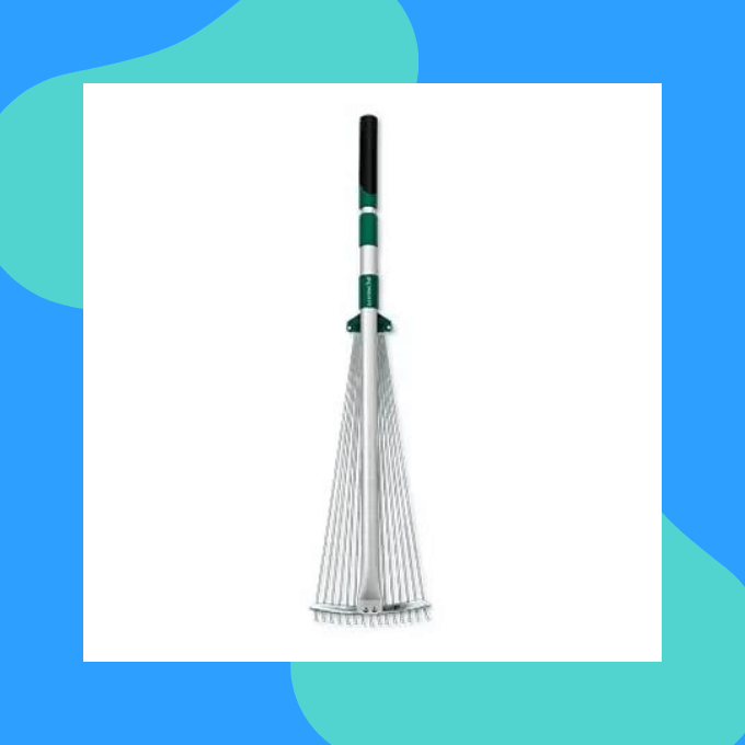 Collapsible garden rake