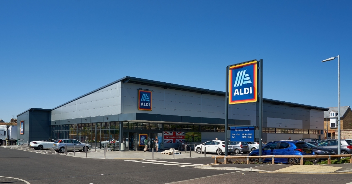 New Aldi supermarket Ramsgate UK