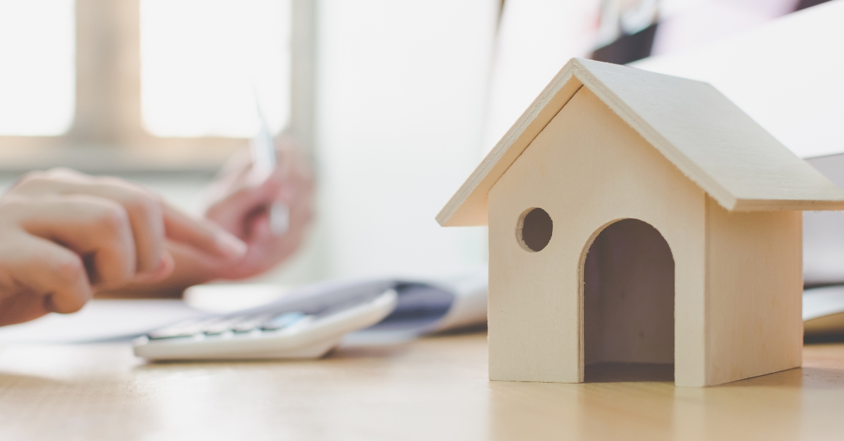 wooden home model