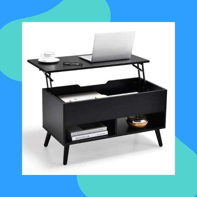 Lift-top coffee table