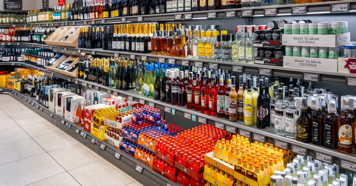 Sparkling wines and liqueurs