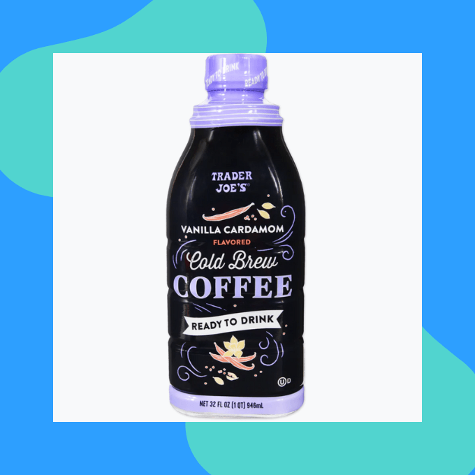 Vanilla cardamom cold brew coffee
