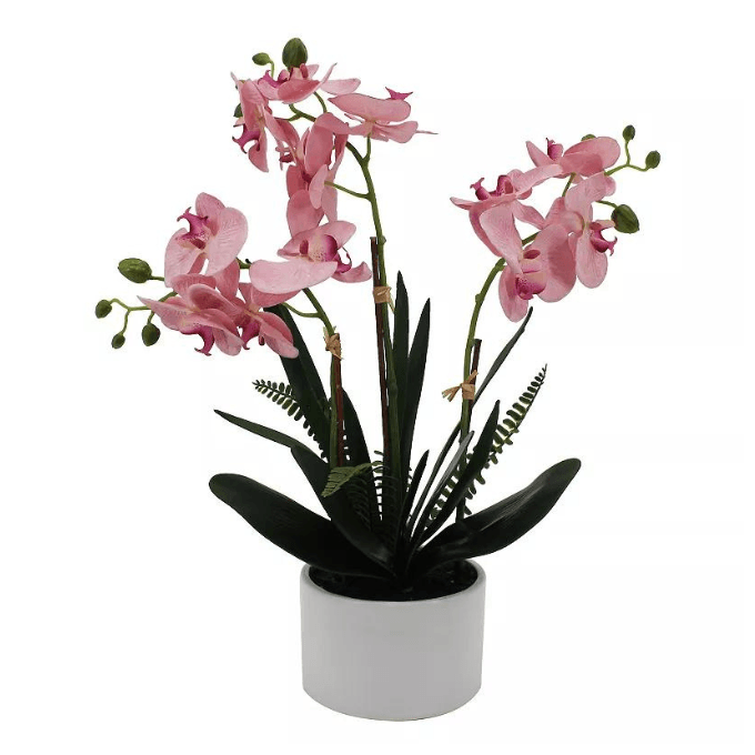 orchid floral arrangement floor decor