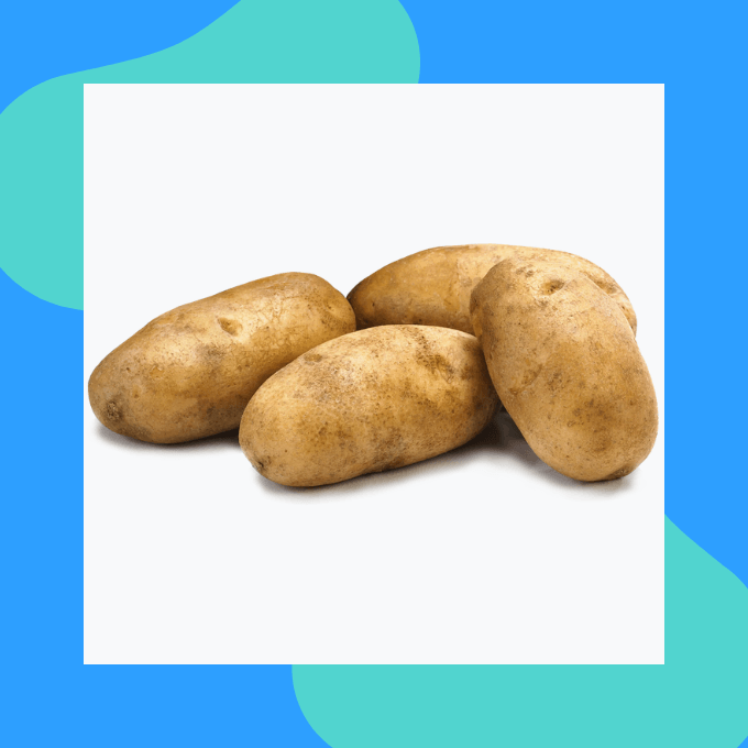 Russet potatoes