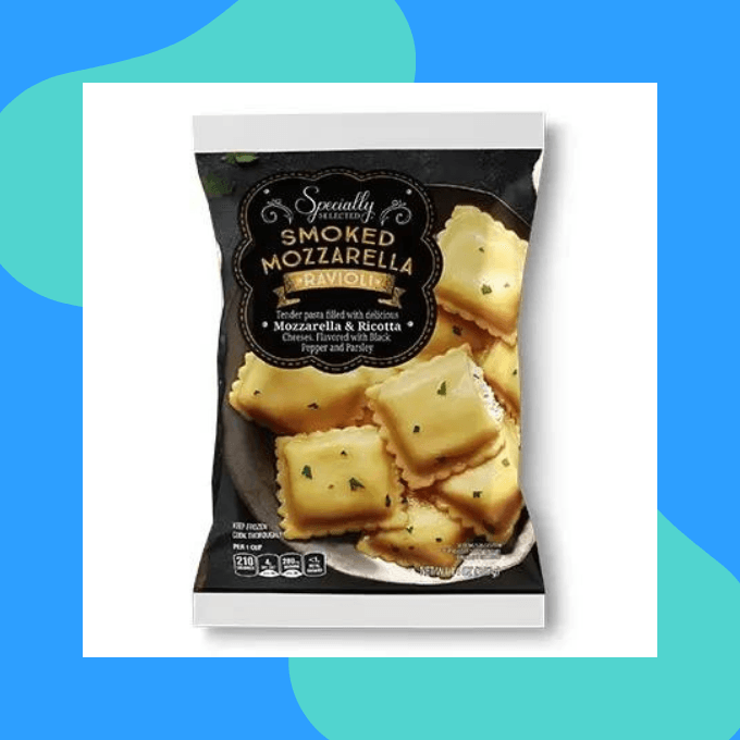 Smoked ravioli 